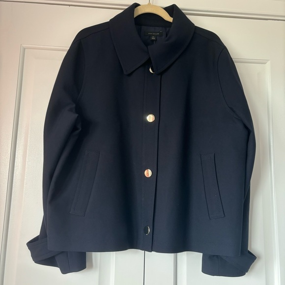 Ann Taylor Beautiful Navy Jacket Size XXL NWT & Never Worn. - Picture 8 of 8